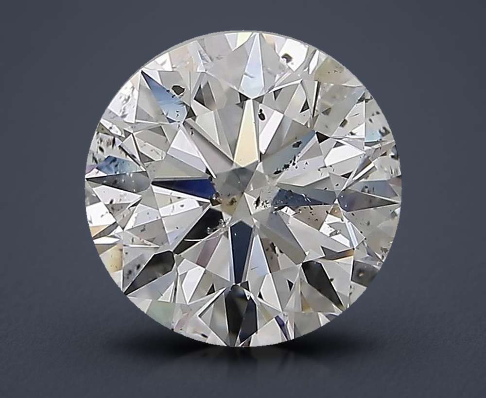 3.01 Carat Round Natural Diamond