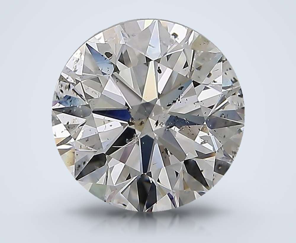 3.01 Carat Round Natural Diamond