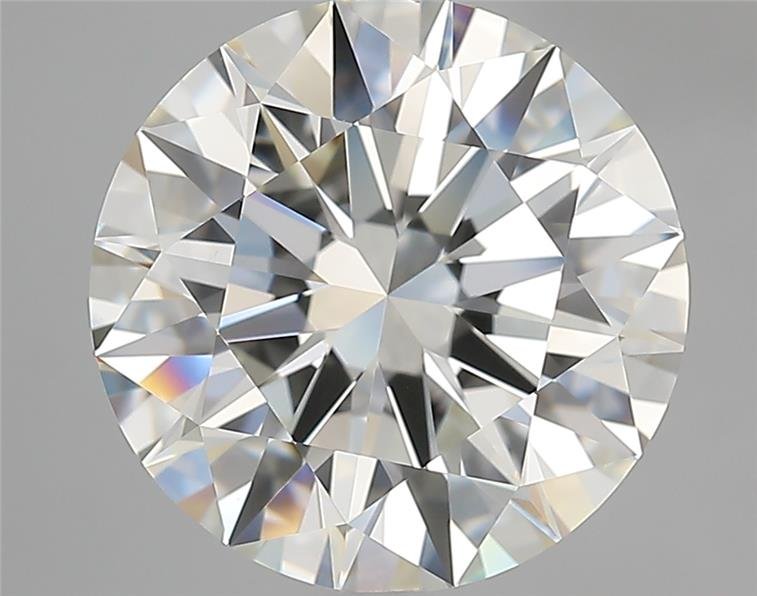 5.03ct K VS2 Rare Carat Ideal Cut Round Diamond