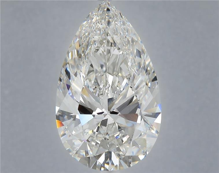 10.55ct G VS1 Rare Carat Ideal Cut Pear Lab Grown Diamond