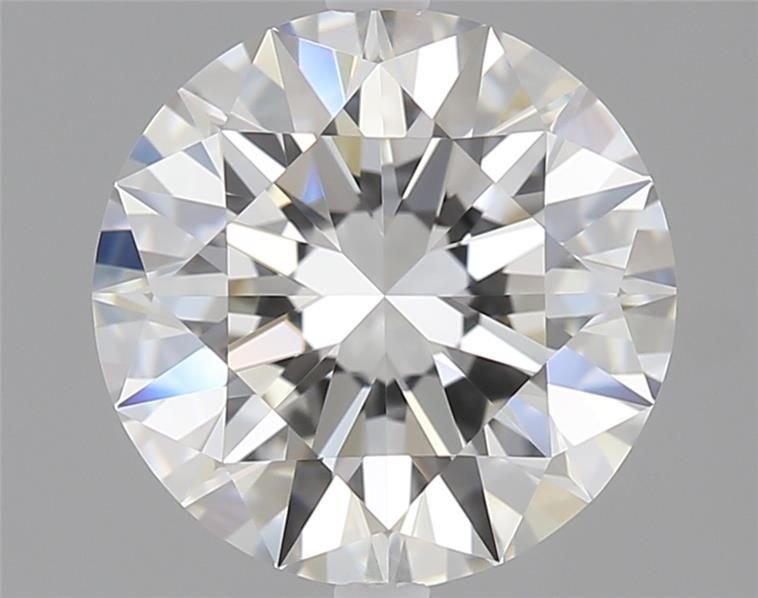 1.63ct F FL Rare Carat Ideal Cut Round Diamond