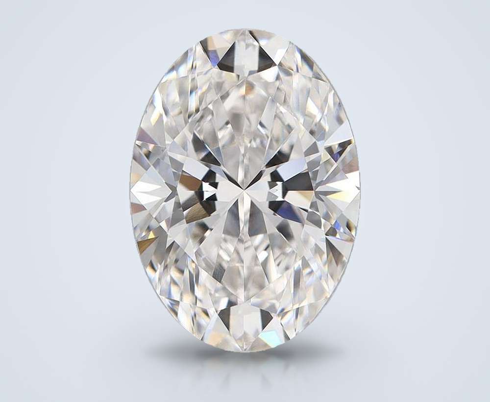 7.10 Carat Oval Lab Diamond