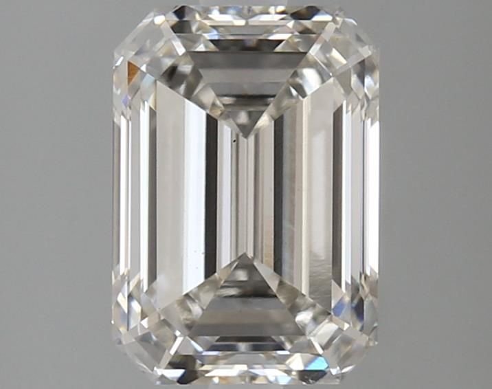 2.58ct H VS1 Excellent Cut Emerald Lab Grown Diamond