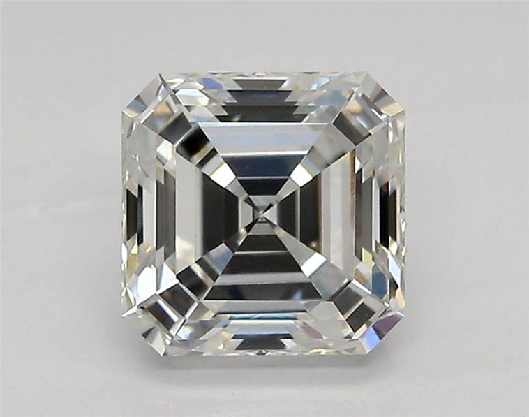 1.58ct F VVS2 Rare Carat Ideal Cut Asscher Lab Grown Diamond