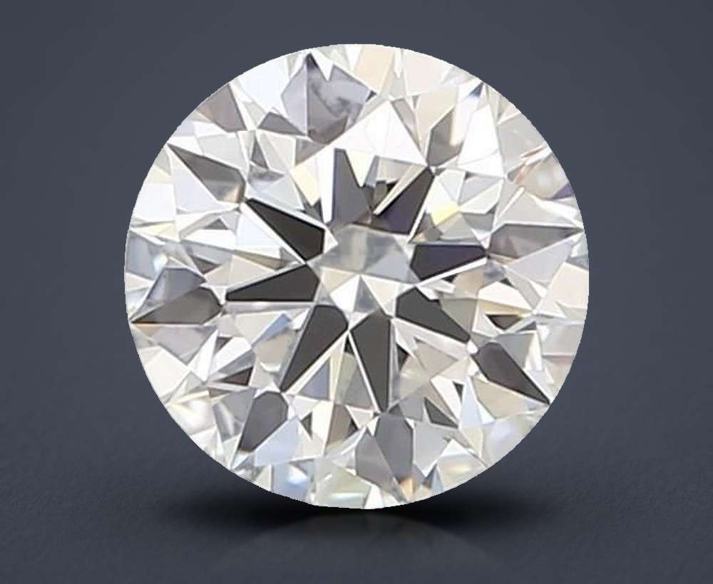 0.44 Carat Round Natural Diamond