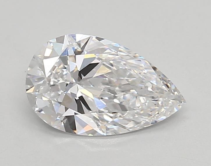 0.91ct D VS1 Rare Carat Ideal Cut Pear Lab Grown Diamond