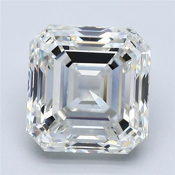 3.01ct J VS2 Very Good Cut Asscher Diamond