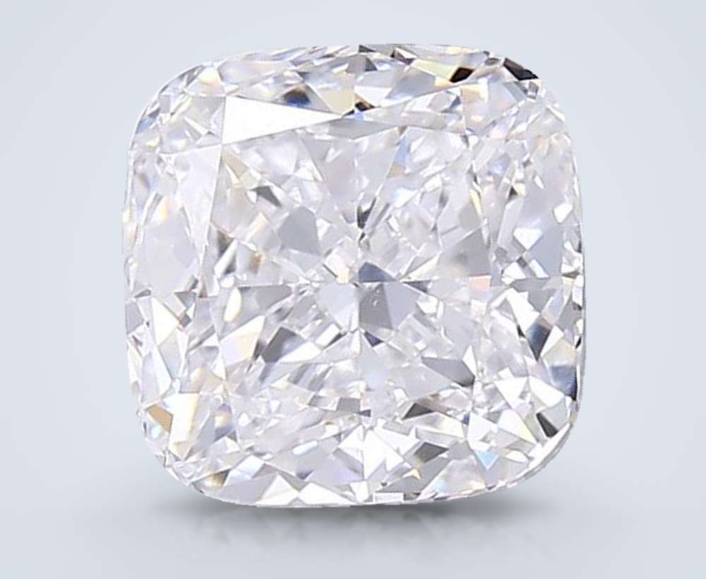 5.52 Carat Cushion Lab Diamond