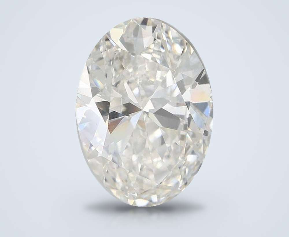 7.04 Carat Oval Lab Diamond