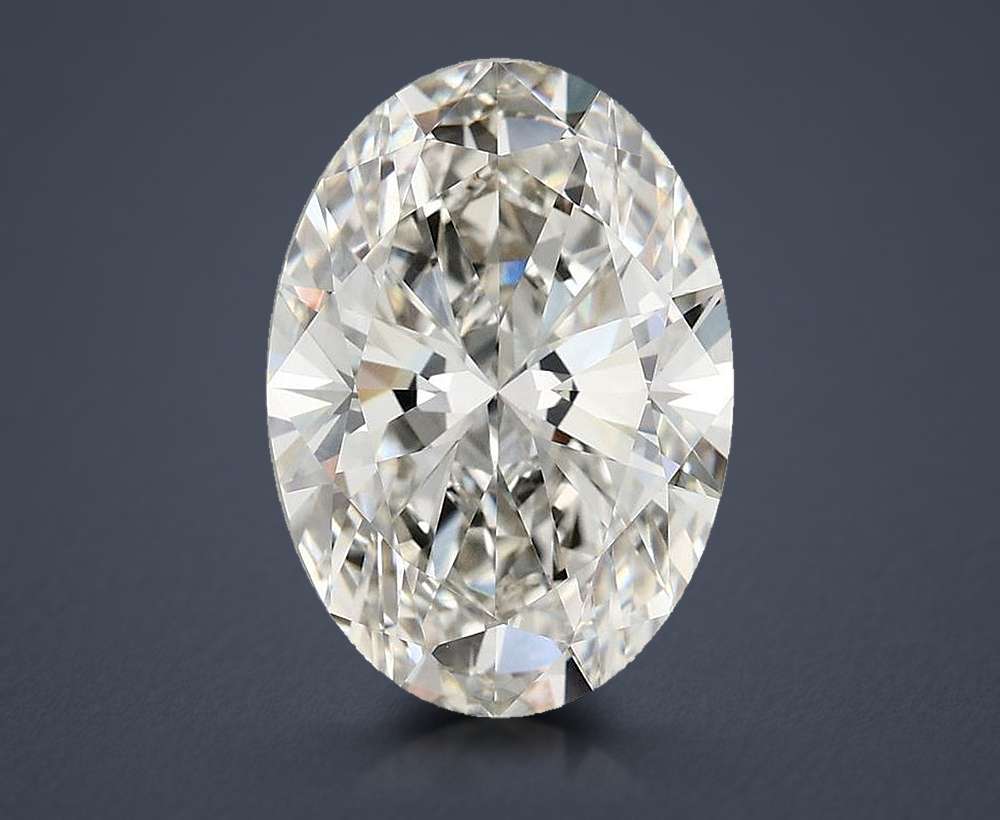 4.96 Carat Oval Lab Diamond