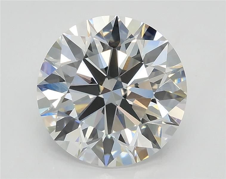 2.82ct E VS1 Rare Carat Ideal Cut Round Lab Grown Diamond