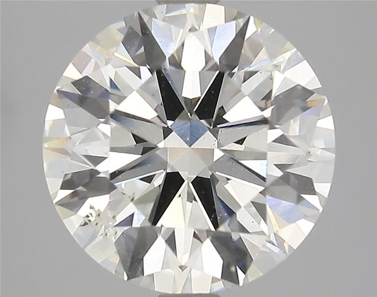 5.06ct I SI1 Rare Carat Ideal Cut Round Lab Grown Diamond