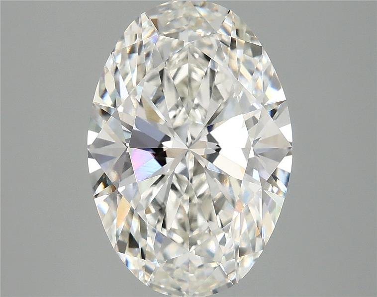 3.77 Carat Oval Lab Diamond