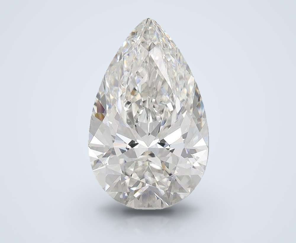3.00 Carat Pear Lab Diamond