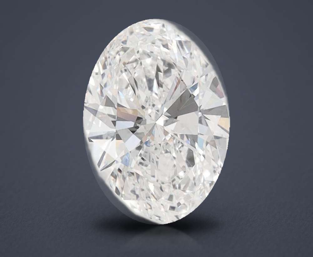 1.54 Carat Oval Lab Diamond