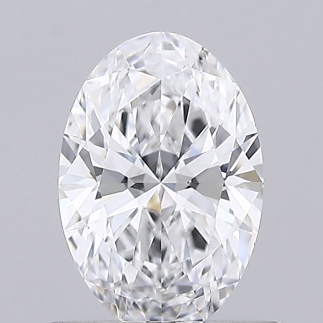 0.72ct D VVS2 Rare Carat Ideal Cut Oval Lab Grown Diamond