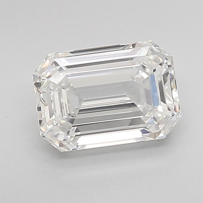 1.61ct E VS1 Very Good Cut Emerald Lab Grown Diamond