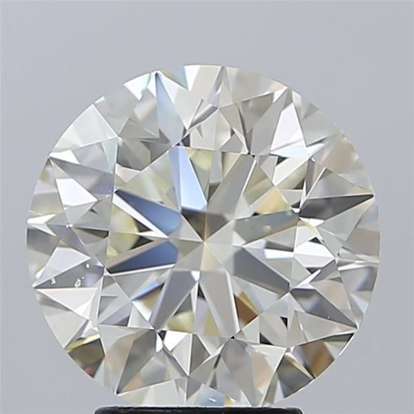 4.01ct J VS2 Excellent Cut Round Diamond
