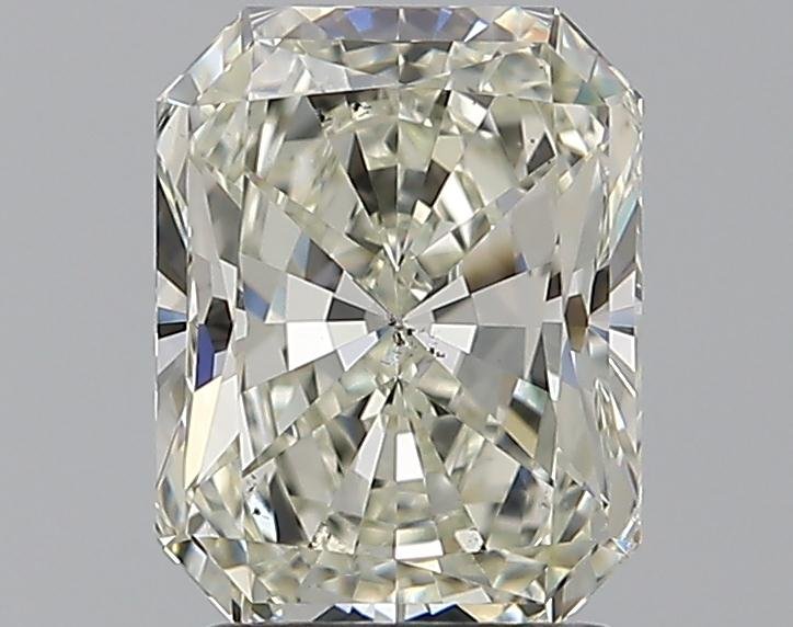 2.03ct K SI2 Rare Carat Ideal Cut Radiant Diamond