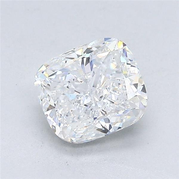 1.50ct F SI1 Very Good Cut Cushion Lab Grown Diamond