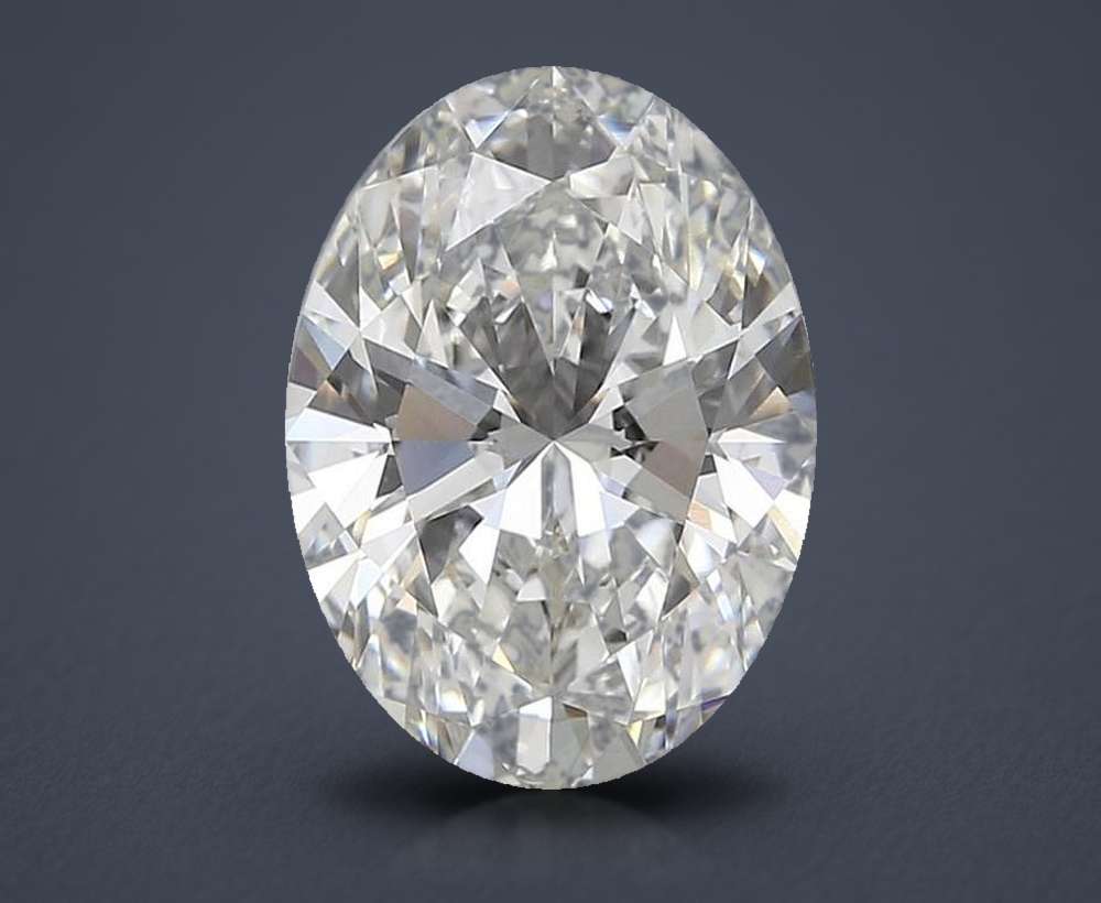 4.67 Carat Oval Lab Diamond