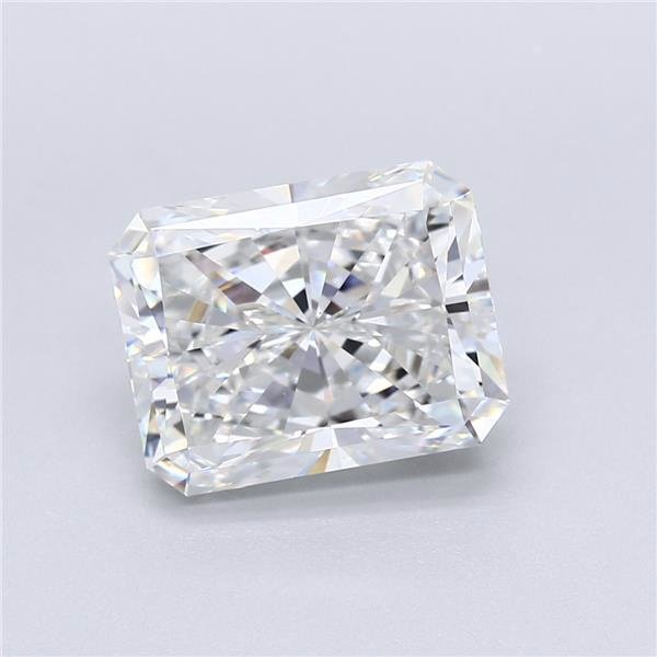 4.51ct E VS1 Rare Carat Ideal Cut Radiant Diamond