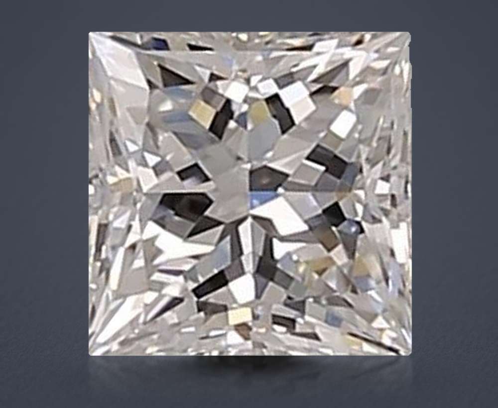 0.51 Carat Princess Lab Diamond