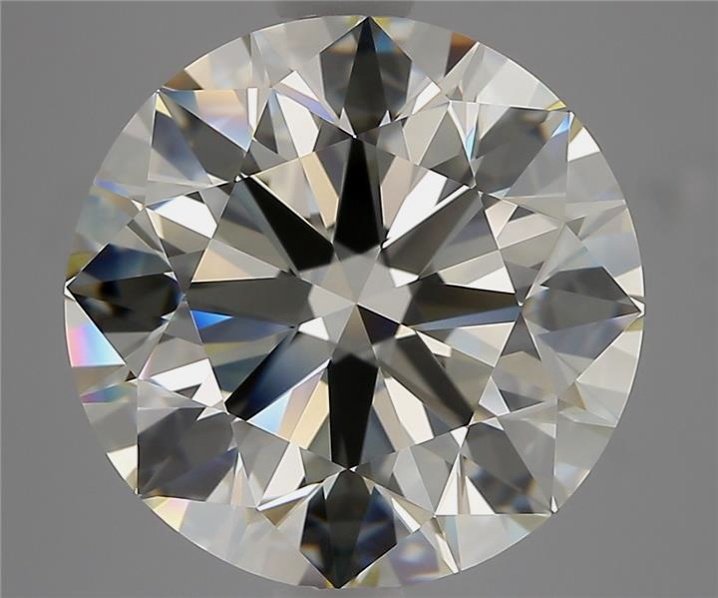 8.01ct K VVS2 Ideal Cut Round Diamond