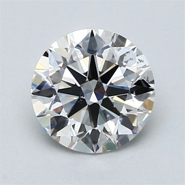 1.31ct F SI1 Rare Carat Ideal Cut Round Diamond