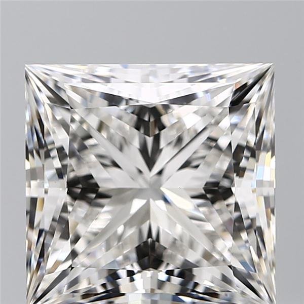 9.19ct F VS1 Rare Carat Ideal Cut Princess Lab Grown Diamond