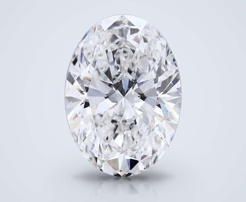 15.24 Carat Oval Lab Diamond