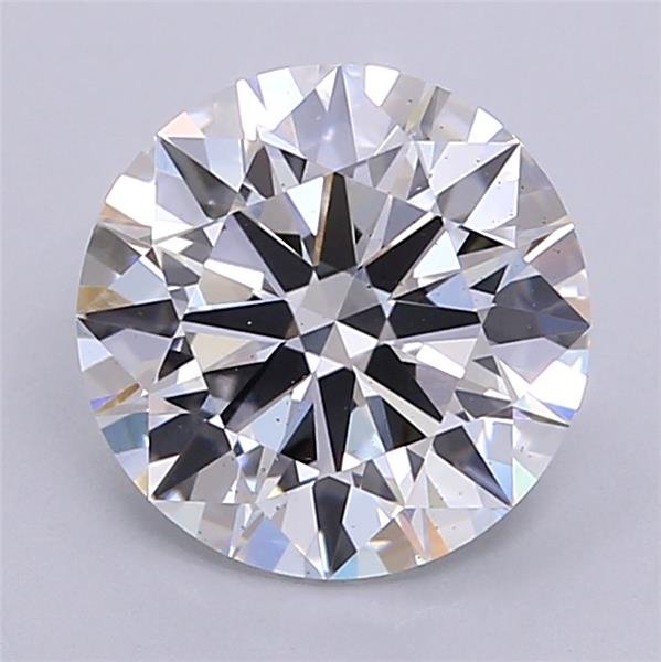 2.33ct D VS2 Rare Carat Ideal Cut Round Lab Grown Diamond