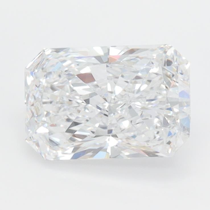 1.37ct D VVS2 Rare Carat Ideal Cut Radiant Lab Grown Diamond