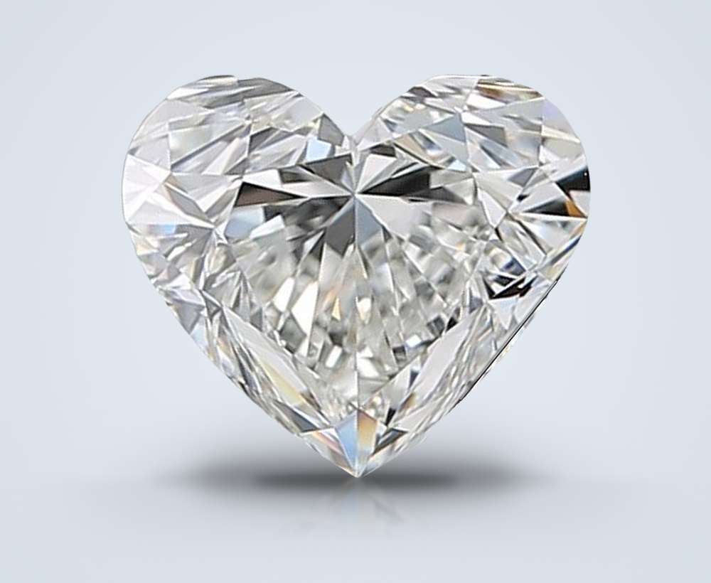 1.01 Carat Heart Natural Diamond