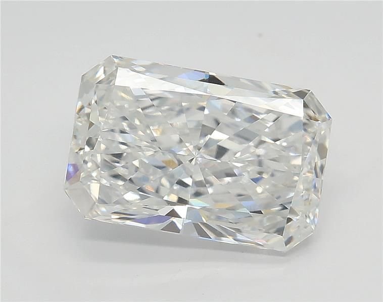 3.01ct E VVS2 Rare Carat Ideal Cut Radiant Lab Grown Diamond