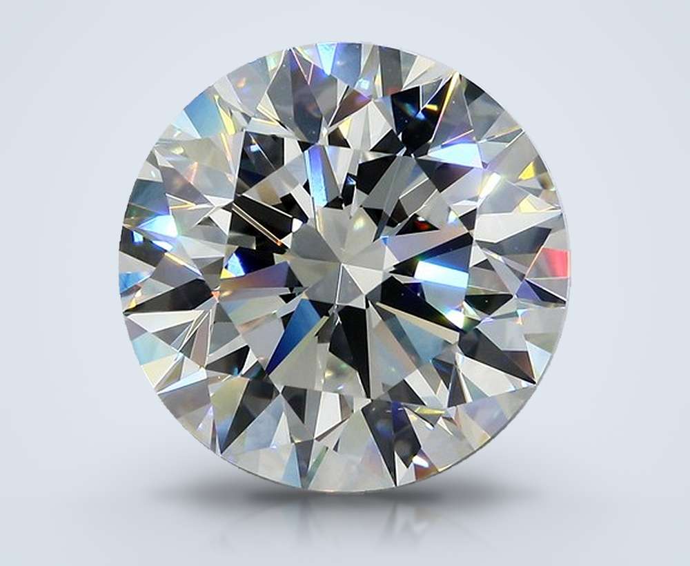 8.06 Carat Round Natural Diamond