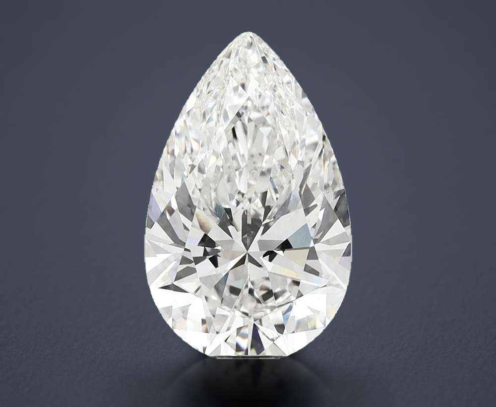 10.03 Carat Pear Lab Diamond