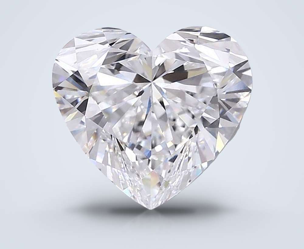 6.50 Carat Heart Lab Diamond