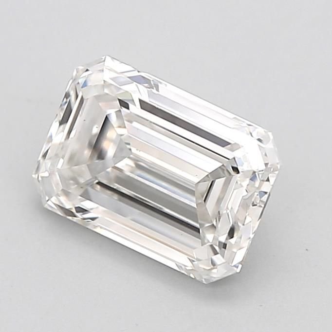 2.90ct F VS1 Very Good Cut Emerald Lab Grown Diamond