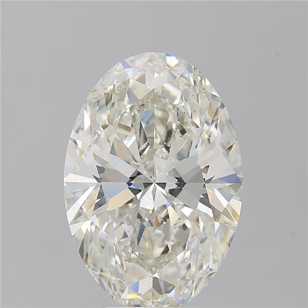 6.20ct H VS2 Rare Carat Ideal Cut Oval Lab Grown Diamond