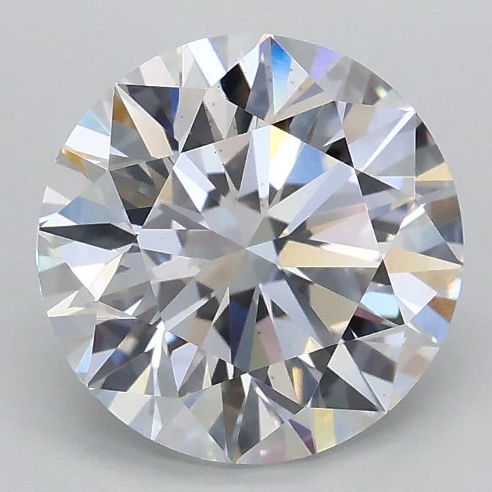 2.09ct D VS1 Rare Carat Ideal Cut Round Lab Grown Diamond