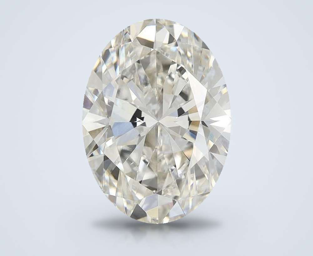 5.01 Carat Oval Lab Diamond