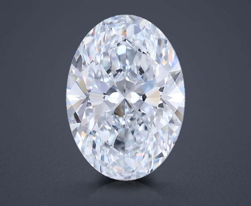 1.25 Carat Oval Lab Diamond
