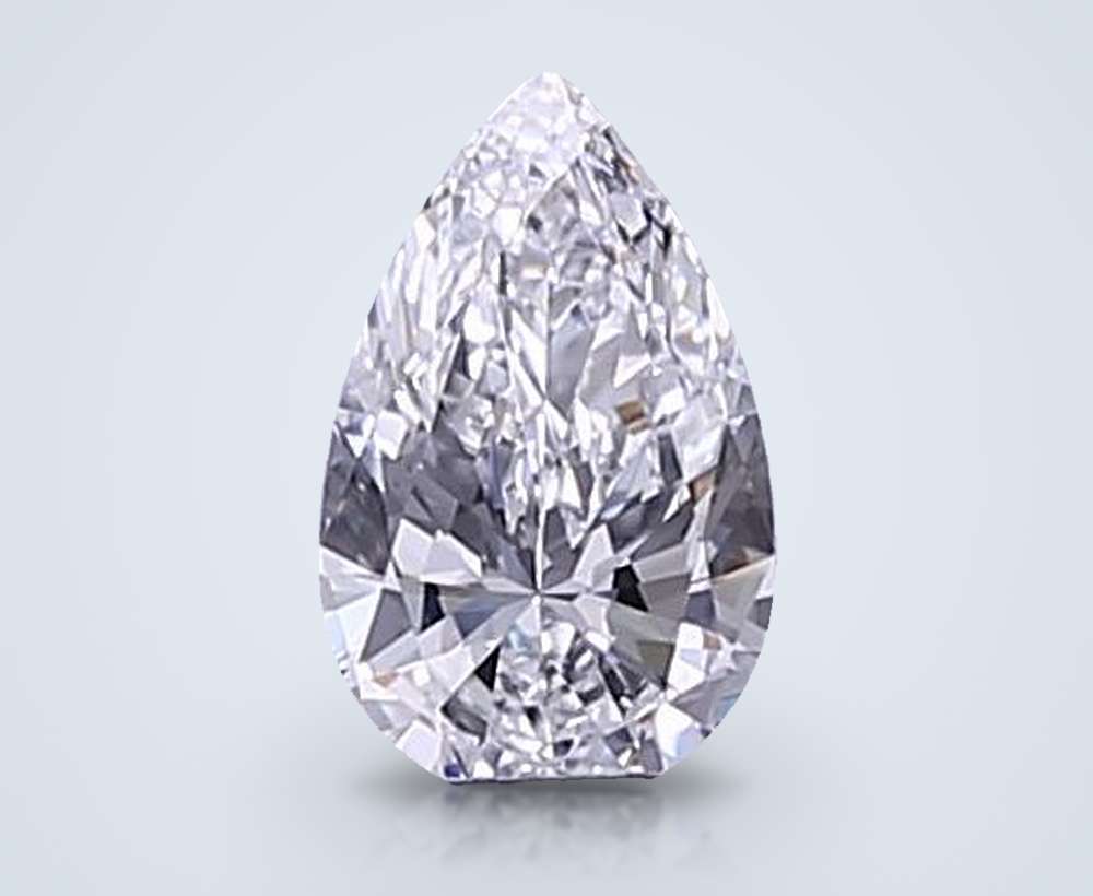 0.40 Carat Pear Lab Diamond