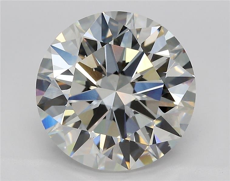 5.01ct G VS1 Rare Carat Ideal Cut Round Lab Grown Diamond