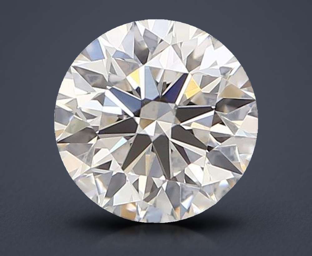 0.53 Carat Round Natural Diamond