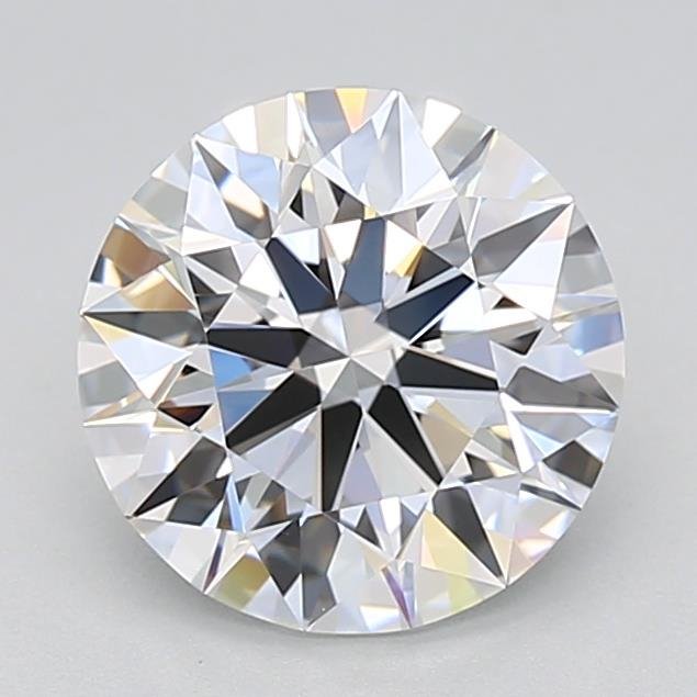 2.11ct D VVS1 Rare Carat Ideal Cut Round Lab Grown Diamond