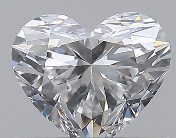 0.47ct D SI1 Excellent Cut Heart Diamond