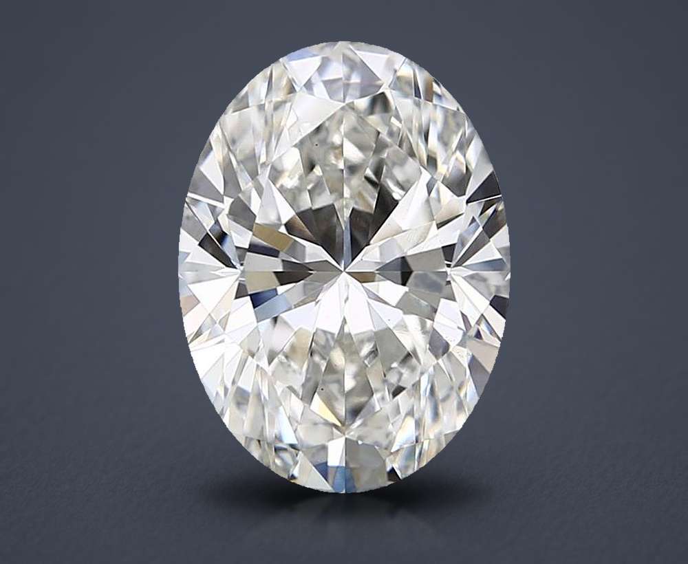 4.75 Carat Oval Lab Diamond
