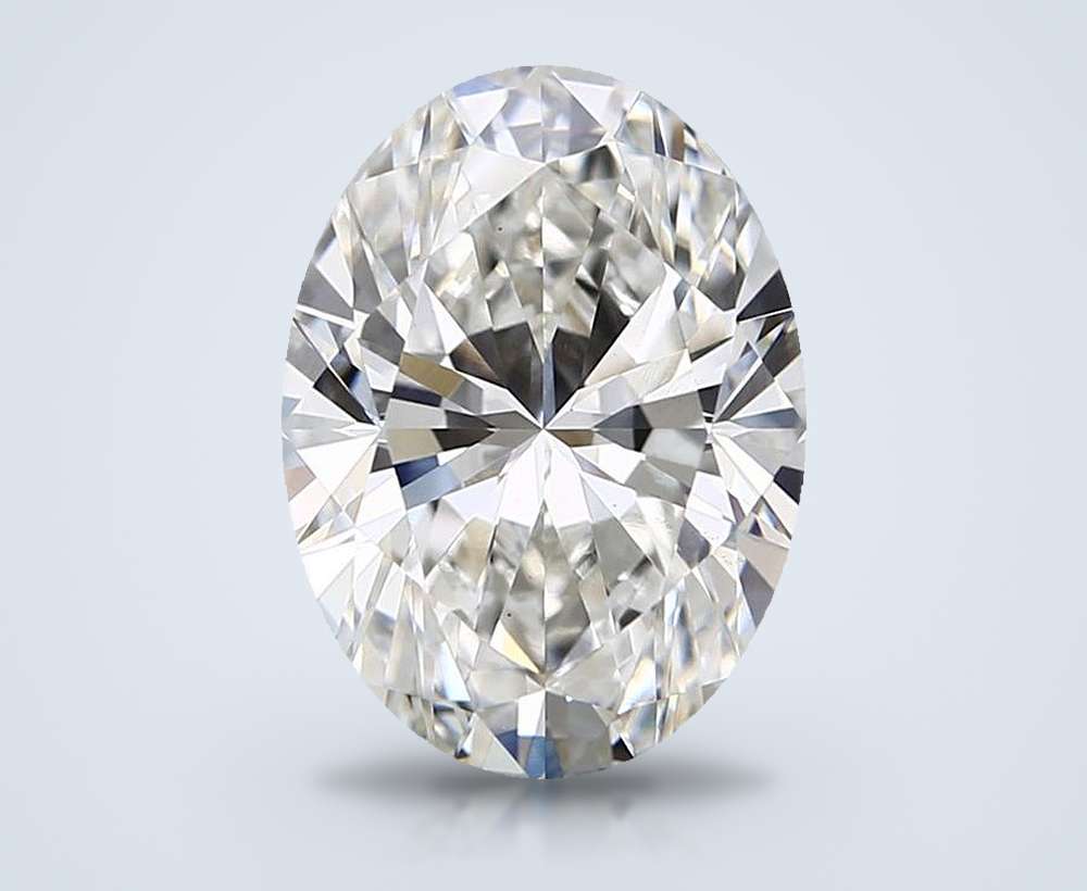 4.75 Carat Oval Lab Diamond